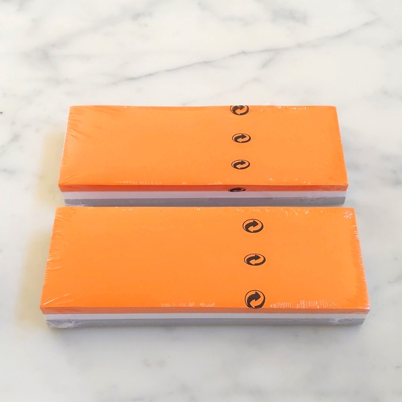 NWT. IKEA Orange/White/Grey Long Index Cards (2 packs). - Picture 1 of 3